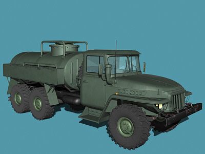 truck transport crane 3d max - The Warhorse by Alex Kontz
